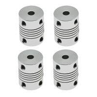 4Pcs 5X5mm Coupler Universal Joint Shaft Connector สำหรับ RC Brushless Electric Boats Connecting Parts