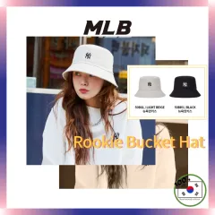 Jn_korea_shop - MLB BUCKET HAT NEW YORK YANKEES ครีม ดำ Size 57