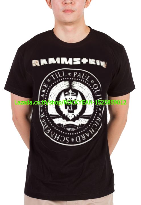 เสื้อวง-rammstein-เสื้อเท่ห์-แฟชั่น-รัมสไตน์-ไซส์ยุโรป-rdm1606