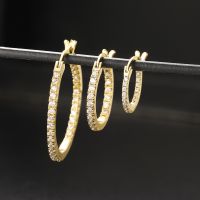 【YP】 Punk Round Hoop Earrings Fashion Small Gold Color Cartilage Earings Jewelry Accessories E398