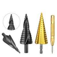 ดอกสว่าน ดอกสว่านขั้นบันได TiALN Pro Step 4-32 mm Conical Cone drill Bit Cutter Taper Mills