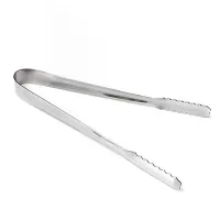 6" stainless steel ice tong for Barbecue Food Salad Cake Bread Candy in the Kitchen or Bar