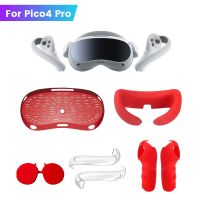 Protective Cover Set For Pico 4 VR Touch Controller Shell Case With Protective Ring For Pico 4 VR Accessories