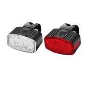 Azm7500 MTB đèn LED có thể sạc lại bằng USB phụ kiện xe đạp đèn xe đạp Đèn