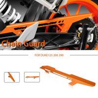 ♝ Motorcyle Aluminum Accessories Chain Protector Guard Cover For DUKE 125 200 390 2011-2016 2015 2014 2013 DUKE125 DUKE200 DUKE390