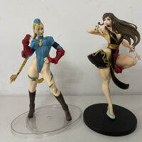 Chun Li cammy Action FIGURE สาวเซ็กซี่เกมการ์ตูนคอลเลกชันรูปของเล่น23ซม. Room Creative Gift