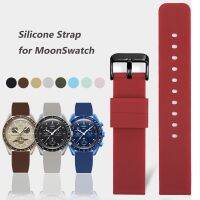 สายรัดซิลิโคนอ่อนสำหรับ O-Mega X Swatch Joint กลุ่มดาวดวงจันทร์ผู้ชายผู้หญิงสายนาฬิกาข้อมือแบบปลดออกได้อย่างรวดเร็ว12/14/16/18/20/22/24มม.