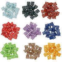 【COD+ในสต็อก】20Pcsพลาสติกคู่4มม.-สีเครื่องแต่งกายตัวรัดเชือกรองเท้าStopperล็อคสายไฟอุปกรณ์เสริมกีฬาBeanสลับ