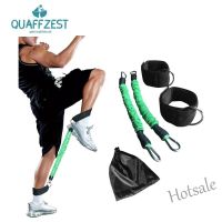 【hot sale】☎ C04 1set Kinetic Speed Agility Training Leg Running Resistance Bands tubes Exercise Band