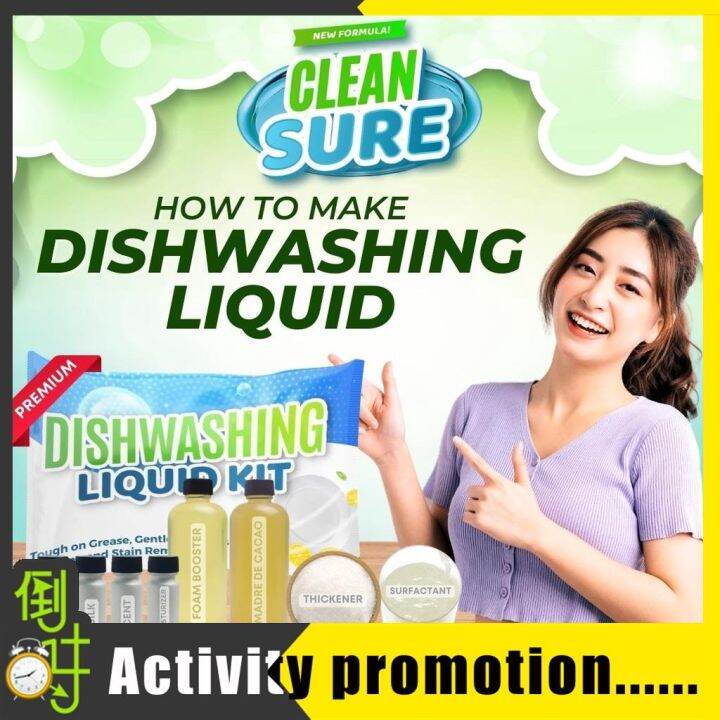 CleanSure Premium DIY Dishwashing Liquid Complete Raw Materials 17L