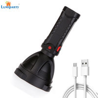 LumiParty แบบพกพา Led ซังไฟฉายในตัว18650แบตเตอรี่ลิเธียมกันน้ำ Usb ชาร์จระยะยาวไฟฉายแสงทำงานข้อมูลจำเพาะของผลิตภัณฑ์: แสงด้านข้าง【คลังสินค้าพร้อม】