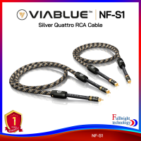 ViaBlue NF-S1 Silver Quattro RCA Cable สายสัญญาณคุณภาพสูง RCA  to RCA รับประกันศูนย์ไทย 1 ปี