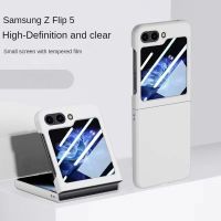 เคสพลิกกันกระแทกสำหรับ Samsung Galaxy Z พลิก5ง่าย PC Samsung Z Flip5พลิก Z 5เคสโทรศัพท์ป้องกัน