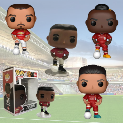 Football Star Pop Figure Toys Lukaku Mane Ibrahimovic Pvc Fans Gifts Model