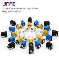 ☑☼ DC-050 SMD DC Power Jack Socket Connector DC005 5.5x2.1mm 5.5X2.5mm Socket Round the Needle Black Yellow Blue White