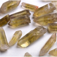 1PC Natural Quartz Healing Stone Yellow Citrine Tower Citrine Rough Crystal Cluster Points Pillar Specimen Healing Reiki