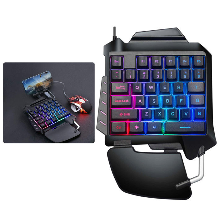  SIMGAL Wired Mechanical Keyboard and Mouse Combo, 89