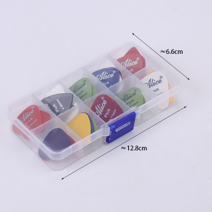 1-box-30pcs-guitar-picks-acoustic-electric-bass-plectrum-mediator-guitar-accessories-thickness-0-58-1-5mm-guitar-bass-accessories