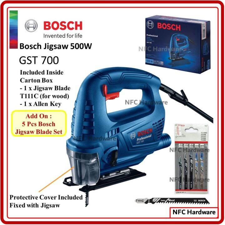 BOSCH GST 700 Jigsaw 500W Lazada