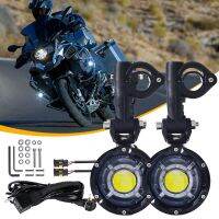 50W Motorcycle Auxiliary Lights LED For BMW R1200GS R1250GS F650 700 750 800 GS Yamaha Tracer 700 900 Auxiliary Driving Light