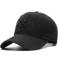 2023 Soft Cotton Male Leisure Curved Peak Sport Cap Dad Fishing Big Man Size Baseball Hat 56-60cm 60-65cm