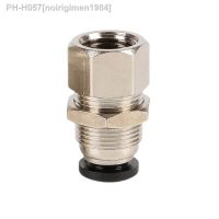 Pneumatic Connector Quick Joint Air Pipe Fitting 4 6 8 10 12mm OD Hose Tube 1/8 3/8 1/2 1/4 PT Bulkhead