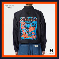 (PAINKILLER) SEA GYPSY CROPPED JACKET / เสื้อแจ็คเก็ต เสื้อแขนยาวชาย เสื้อผ้าผู้ชาย เพนคิลเลอร์ / Outer jacket menswear PAINKILLER Outlet / AW22