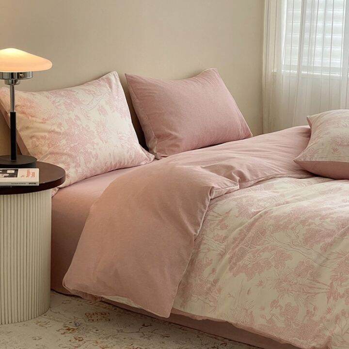 Malaysia Stock 5in1 Comforter Set Premium 1200TC Pure Cotton Super