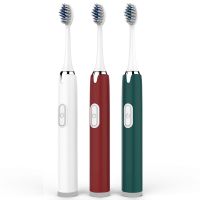 ZZOOI Electric Toothbrush AA Battery Sonic Teeth Brush IPX7 Waterproof Adult Automatic Teeth Whitening with 3 Replacement Brush Heads