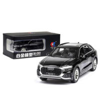 A1:24 Q8 SUV Off-Road รุ่นรถจำลองสูงรุ่น Sound Light ดึงกลับเด็กของเล่นรถจัดส่งฟรี M