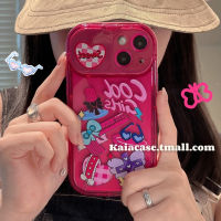 【COD】เคสศัพท์มือถือแบบนิ่ม TPU กันกระแทก ลายการ์ตูน พร้อมกระจก ฝาพับ สําหรับ เคสไอโฟน11 เคสไอโฟน 14 13 Pro Max 12 Pro Max 11 Pro Max