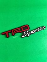 โลโก้ TRD Sportivo ขนาด 16.6x5 cm. วัสดุอะลูมิเนียม