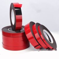 ☌▧ 10M Glue tape 0.5-1mm thickness Super Strong Double side Adhesive foam Tape for Mounting Fixing Pad Sticky Double sided tape