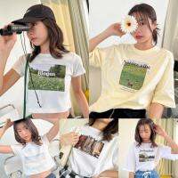 เสื้อแฟชั่น Morning เสื้อยืด Nineties Design_Landscape collcetion (Oversize/Crop) S M L