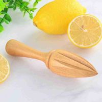 （HOT NEW）1Pc Ten-AngleWooden Citrus Squeezer Hand Press Juicer FruitCitrus Juice Extractor ReamersProducts