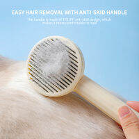 Cat Brush Removes Hairs Comb Cat Grooming Supplies Animal Self Cleaning Hair Brush Massages For Cats and Dogs Brushes