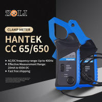 Hantek ออสซิลโลสโคป CC65 CC650แคลมป์มิเตอร์ AC/DC 20Hz แบนด์วิธ400Hz 1mV/10mA 65A/650A พร้อมขายดีที่สุดปลั๊ก BNC