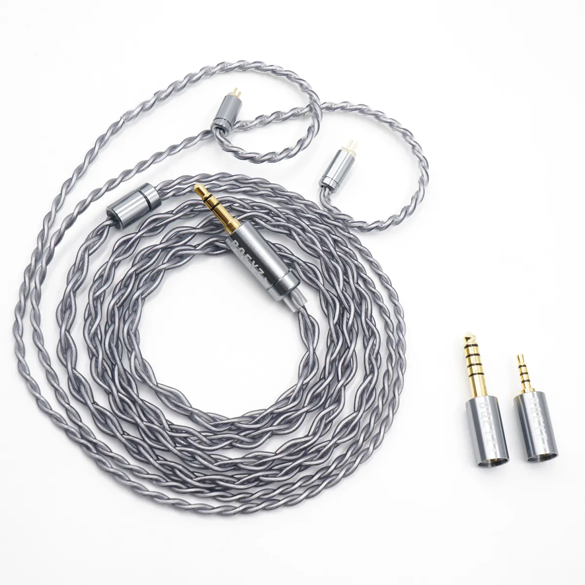 BQEYZ Earphone Cable 3 In 1 Changeable 3.5mm/2.5mm/4.4mm Plug