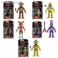 Aolzbiip49h FNAF Security Breach ตัวเลขการกระทำข้อต่อที่สามารถเคลื่อนย้าย Bonnie Foxy อะนิเมะรูปของเล่น