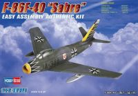 พลาสติก โมเดล ประกอบ  HOBBY BOSS สเกล1/72 F-86F-40 Sabre