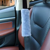 2pcs Seat Belt Covers Soft Velvet Car Shoulder Pad For Adults Youth Kids Car SUV Airplane Carmera Backpack Straps Seat Covers