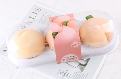 กล่องขนมเปี๊ยะ กล่องขนมไดฟูกุ กล่องขนมโมจิญี่ปุ่น แบบกลม 3ช่อง ฐานสีขาว (1/แพ็ค 50ใบ)