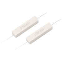 10 x 10W 10 Ohm 5% Axial Lead Wire Wound Fixed Cement Resistors