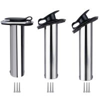 Stainless Steel Flush Mount Fishing Rod Holder 15/ 30 /90 Degree For Boat Accessories Marine