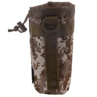 Protector Plus 550ml Water Bottle Pouch Tactical Molle Kettle Pouch Pocket,Water Bottle Holder Army Gear Bag