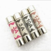 【YF】❐✲  100PCS/1LOT 6x25MM 6x25MM British Ceramics Fuse BS1362 5A 10A 13A