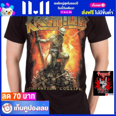 เสื้อวง KREATOR เสื้อยืด วงดนตรี ครีเอเตอร์ ไซส์ยุโรป RCM1363