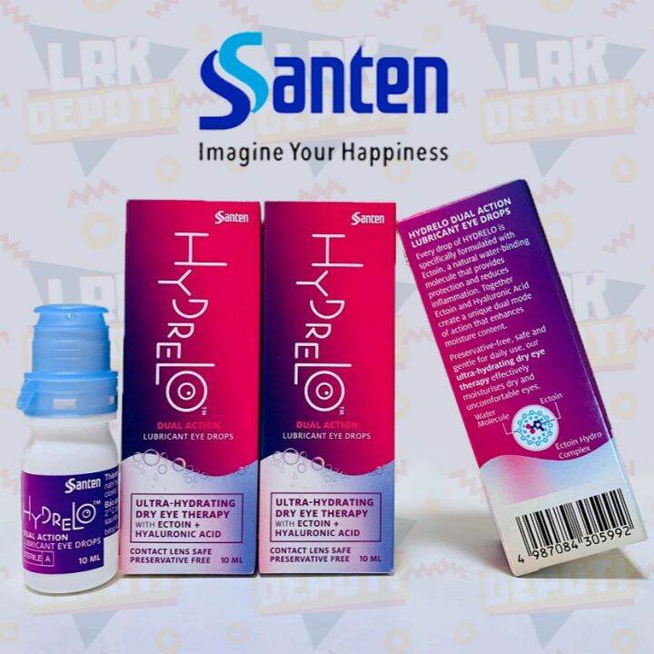 HYDRELO Dual Action Lubricant Eye Drops 10mL Lazada PH