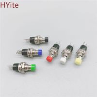 6pcs NC normally closed Momentary Self-resetting Push Button Switch without lock Reset Switch PBS-110