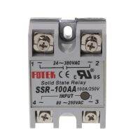 โมดูลโซลิดสเตทรีเลย์100a Ssr-100aa 24V-380V ตัวควบคุมอุณหภูมิ612